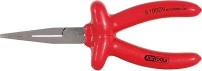 Produktbild von KS Tools 1000V Flachzange, lange Backen, 160 mm