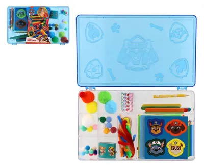 Immagine prodotto di Set creativo Paw Patrol in valigetta di plastica 28x17x5 cm