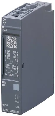 Produktbild von SIEMENS SIMATIC ET 6ES7137-6AA01-0BA0 200SP CM PtP RS 232, RS 422/485 Freepor