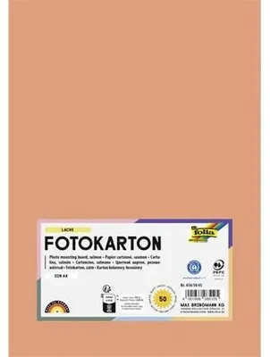 Immagine prodotto di folia Fotokarton, DIN A4, 300 g/qm, lachs