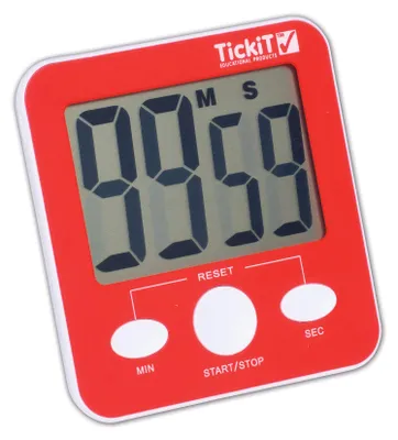 Produktbild von Tickit Jumbo Timer, Kinder-Timer, 3 Jahr(e), Rot
