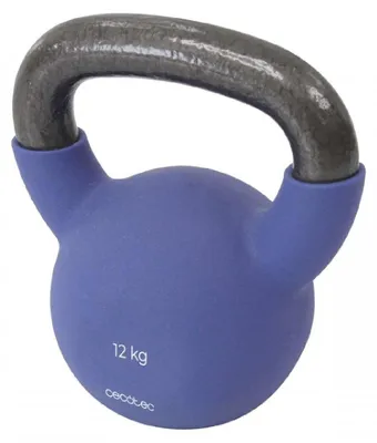 Obrázek produktu pro Cecotec 07203, Standardní činka, Litina, Neopren, Modrá, 8 kg, 200 mm