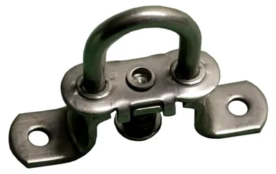 Produktbild von 5 Stück - Drehverschluss für Ovalösen - Nirosta - 42x22mm