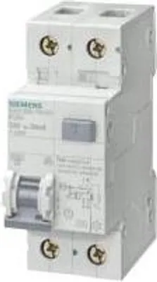 Produktbild von Siemens FI/LS 1+N 2TE 6kA Typ A 30mA B25, 6 A, IP20