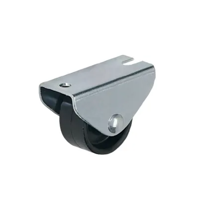 Produktbild von Kistenrolle, 25mm/40kg | Möbelroller | Rollen für Möbel, Bürostuhl, Beistellbett, Schreibtischstuhl, Hocker | Stuhl-Rollen | Doppelrollen | Schwarz
