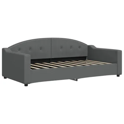 Produktbild von vidaXL Tagesbett Dunkelgrau 90x190 cm Stoff