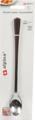 Produktbild von Alpina Dessertlöffel-Set 3-teilig Edelstahl | 3 Stück