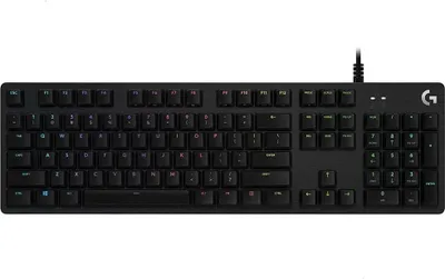 Produktbild von Logitech G 920-008946 - Kabelgebunden - USB - Mechanischer Switch - QWERTY - RGB-LED - Karbon