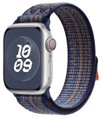 Obrázek produktu pro Pro Apple Watch SE 2023 40mm Elastický design Nylonový sportovní pásek na suchý zip M3