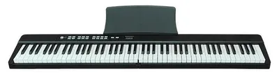 Immagine prodotto di Tragbares 88-Tasten-E-Piano: Bluetooth, Verbindung zu Apps und Mikrofoneingang