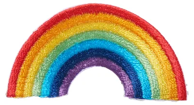 Produktbild von Bügelapplikation "Regenbogen"