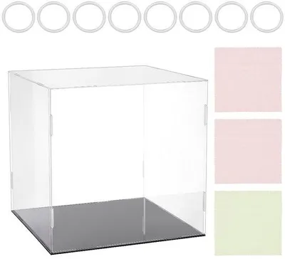 Productafbeelding van Acryldisplaykubus - 31x31x30,5 cm - Vitrine voor actiefiguren