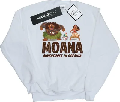 Produktbild von Disney - "Adventures In Oceania" Sweatshirt für Herren BI49222 (L) (Weiß)