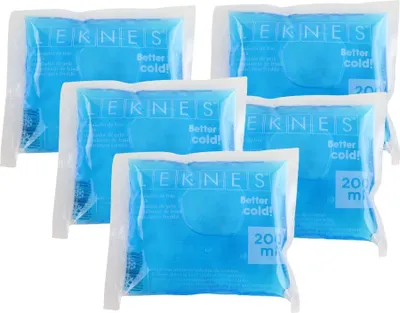 Produktbild von Orange85 Eispackung Kühlpaket Gelpack Heiß- und Kalt-Pack 200ml Kunststoff 5 Stück