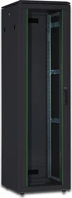 Produktbild von Netzwerkschrank Unique Serie - 600x800 mm (BxT) (schwarz, 26 Höheneinheiten)