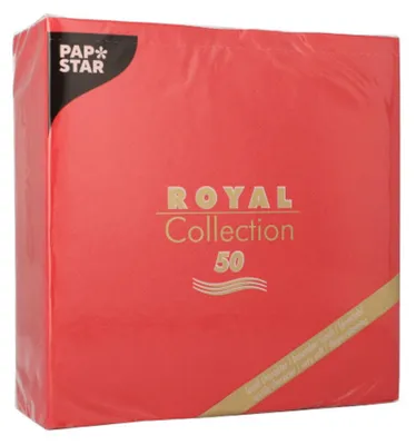 Produktbild von Papstar 11607, Rot, Seidenpapier, Einfarbig, 54 g/m², 400 mm, 400 mm
