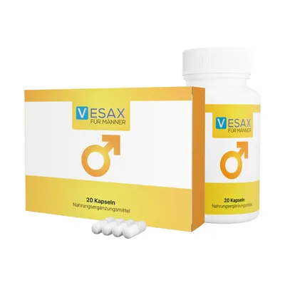 Produktbild von Vesax | Maca-Kapseln | Rein pflanzlich