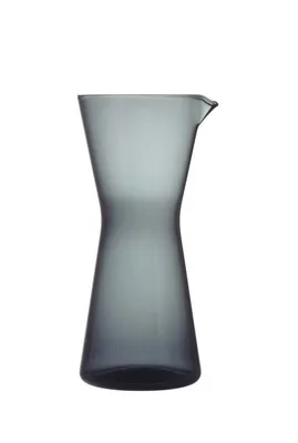 Image de iittala - Kartio carafe 95 cl, gris foncé 22 cm