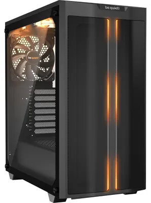 Immagine prodotto di be quiet! Pure Base 500DX - Torre - ATX - Pannello laterale con finestra (vetro temperato) - senza alimentatore (ATX / PS/2) - Nero