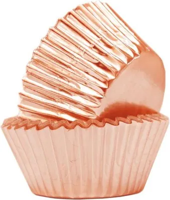 Produktbild von Los 48 Präsentationskörbchen Rose Gold - Scrapcooking