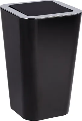 Image de Schwingdeckeleimer Candy Black