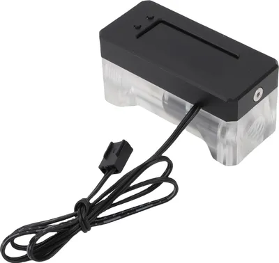 Image de Alarme de débitmètre pour refroidissement d'eau Multifonctionnel Alliage d'aluminium et acrylique Alarme de débit pour refroidissement d'eau électronique à haute température et bas régime