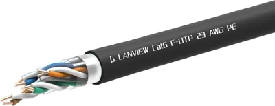 Immagine prodotto di Lanview LVN-CAT6PE-FUTP-305M Cavo di rete Cat6 F/UTP (FTP) (LVN-CAT6PE-FUTP-305M)