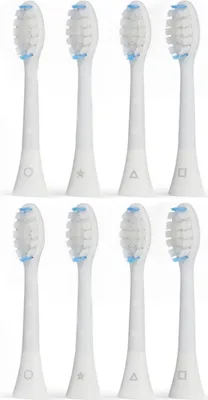 Produktbild von Silk'n SonicYou Ersatzbürsten 8er Set, Medium, Weiß