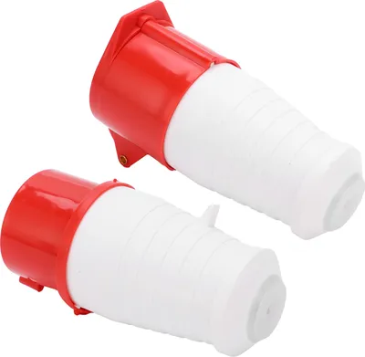 Obrázok produktu pre Priemyselná zástrčka, zástrčková spojka, 3-fázová zástrčka, 5-pinová zástrčka, 16A zástrčka, priemyselné dodávky