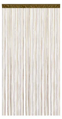 Produktbild von Fadenvorhang Balkontür Insektenschutz 100x245 braun LEONORA Victoria M.