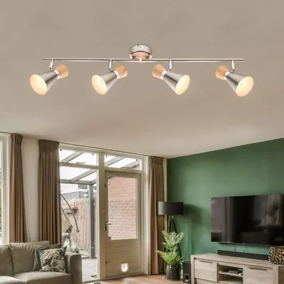 Zdjęcie produktu dla Oświetlenie sufitowe LED z ruchomymi reflektorami do Twojego wnętrza