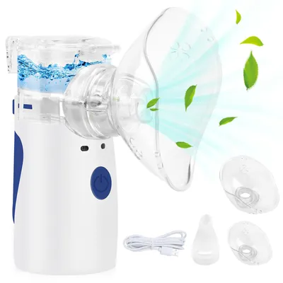 Produktbild von Inhalationsgerät, Inhalator mit Selbstreinigungsfunktion, Inhalationsgerät für Erwachsene und Kinder, Effiziente Zerstäubung, Effiziente Zerstäubung