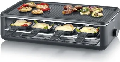 Zdjęcie produktu dla Severin RG 2365 grill raclette dla 8 osób 1300 W czarny