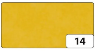 Produktbild von Folia Drachenpapier transparent Bastelpapier 70x100 cm ocker-gelb