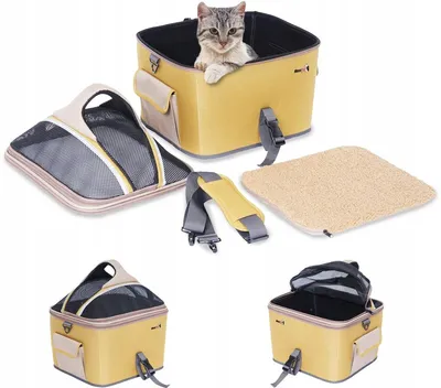 Produktbild von MaxxPet Fahrradkorb für Hunde Braun 40x28x34cm