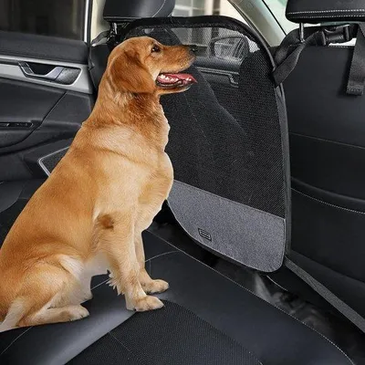 Productafbeelding van Famanu autobeveiligingsroosters voor kleine honden en katten - zwart