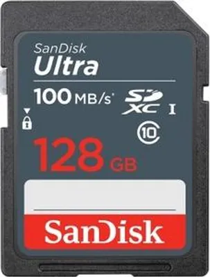 Produktbild von SanDisk SDSQUNR-128G-GN3MN, 128 GB, MicroSDXC, Klasse 10, 100 MB/s, Class 1 (U1)