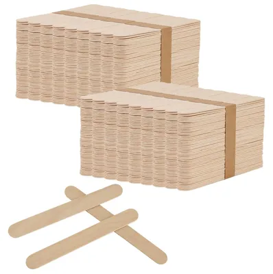 Produktbild von 1200 Stück Holz Lutscherstäbchen für Kreative Projekte
