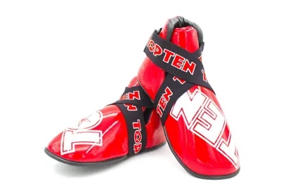 Produktbild von Fußschutz SuperLight für den Wettkampf rot S