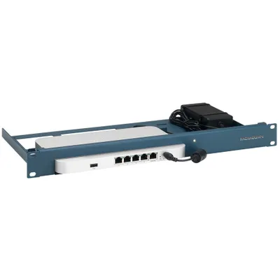 Produktbild von Rackmount.IT Rack Mount Kit für Cisco Meraki MX64, Montageschelle, Blau, 1 Stück(e)