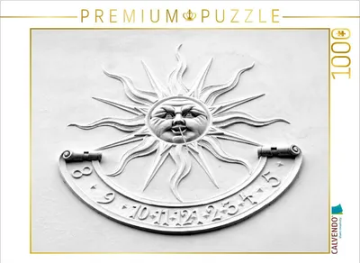 Produktbild von Calvendo Sonnenuhr 1000 Teile Puzzle quer 640x480mm, CALVENDO; 7374510