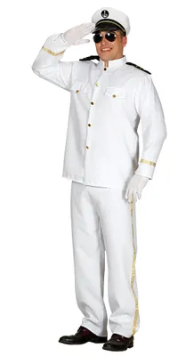 Produktbild von Schiffs Kapitän Uniform für Herren Gr. M - L, Größe:M