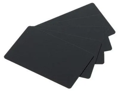 Image de Cartes EVOLIS PVC noir 30mil pack de 500