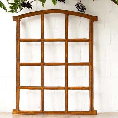 Produktbild von Stallfenster 12 Felder Fenster Scheune -ideales Eisenfenster Gartenmauer 78,5x56