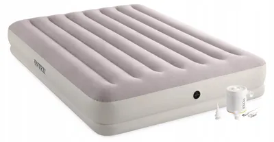 Produktbild von Intex Prestige Mid-Rise Queen Luftbett 152x203cm mit USB-Pumpe