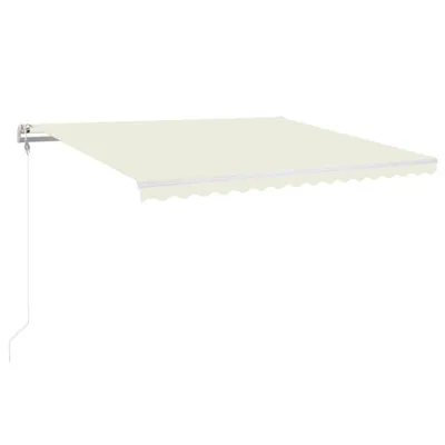 Obrázok produktu pre Automatická zaťahovacia markíza 400x350 cm krémová