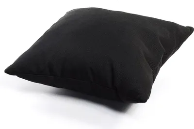 Image de Coussin pour palette, Coussin d'assise pour palette Dossier piqué PFG (Coussin décoratif 50x50, Noir)