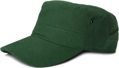 Produktbild von styleBREAKER Uni Military Cap aus Baumwoll-Canvas | Army Cap mit gebogenem Schirm | verstellbare Schirmmütze für Damen und Herren