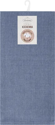 Produktbild von EUROFIRANY | Küchentuch 2er Set - 50 x 70 cm - blaues Geschirrtuch - Baumwolle