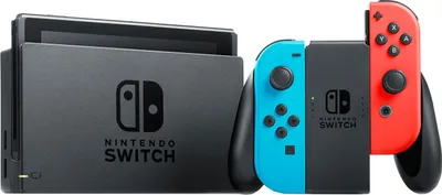 Zdjęcie produktu dla Nintendo Switch Neon Red/Nonon Blue, ekran 6,2 cala